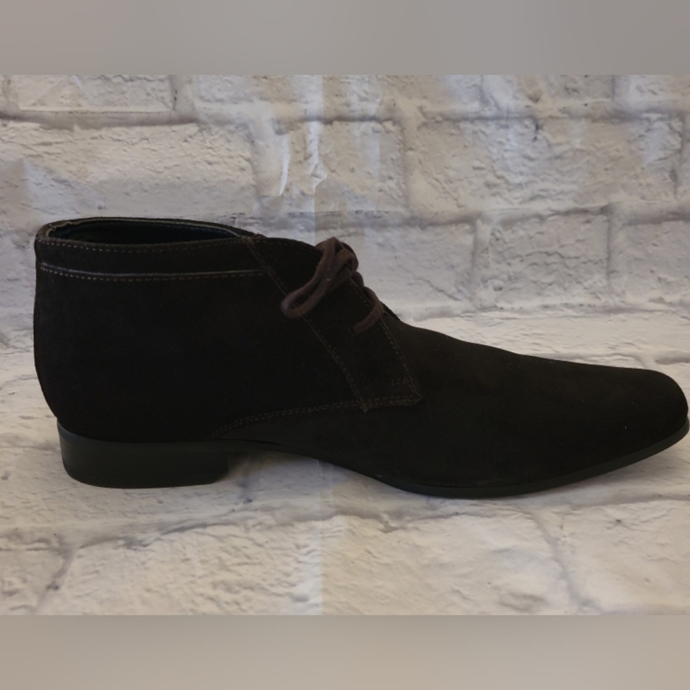 Calvin Klein Dark Brown Chukka Boots - Picture 3 of 7